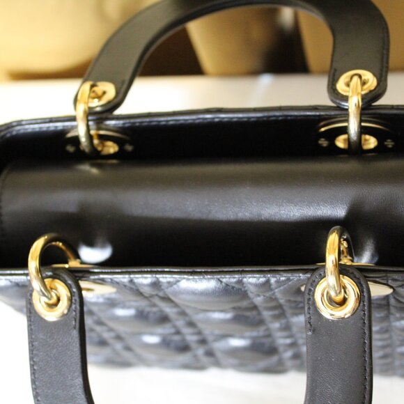 Christian Dior Lambskin Cannage Small my ABC Lady Dior - Picture 9 of 14